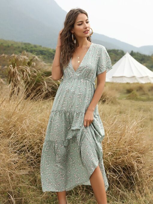 Robe longue Boho Sorcha