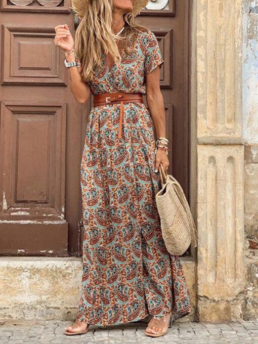 Robe longue Boho Zanya