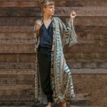 Beige Kimono