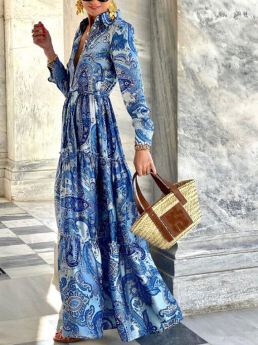 Robe longue boho calypso