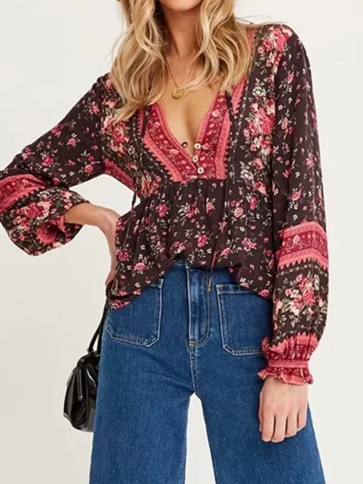Chemisier boho Roslyn