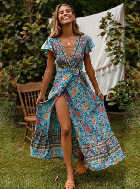 Boho Maxi Kleid Shylin