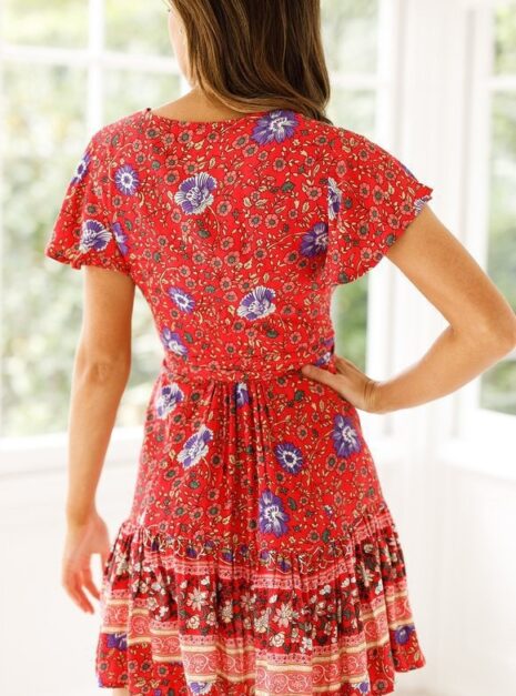 Red Short Dress (4) Red Short Dress (4)
