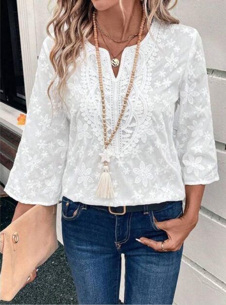White Blouse A3 White Blouse A3