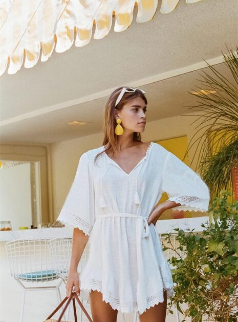 White Short Dress