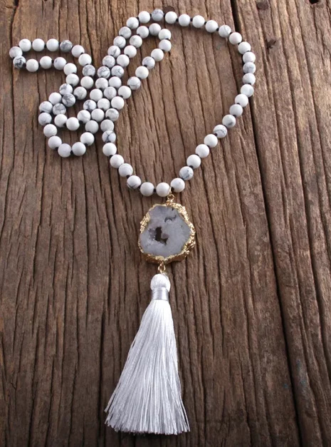 Boho Kette Mit Quaste