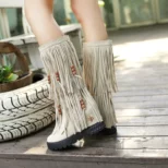 Boho Stiefel Braun 3
