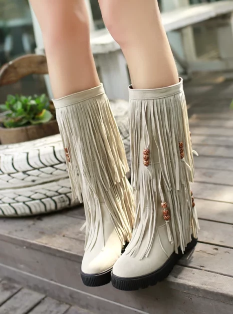 Boho Stiefel Braun 4 Boho Stiefel Braun 4