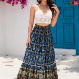 Cyan Skirt A3