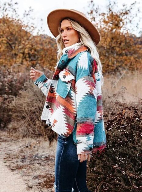 boho mantel aztec orange 4 boho mantel aztec orange 4