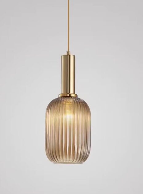 luminaire retro ambre