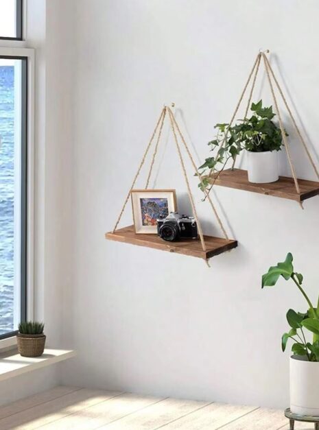 petite etagere bois fonce 1