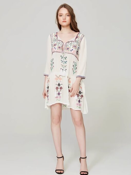 Robe courte Boho Milsine
