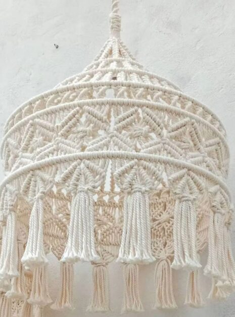 abat jour macrame 40 60 4