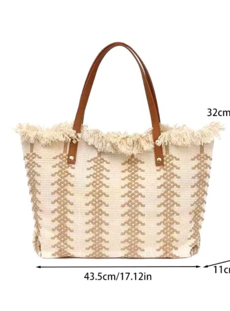 sac tissu beige 3