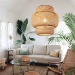 plafonnier-en-bambou-tisse-a-la-main-design-art-moderne