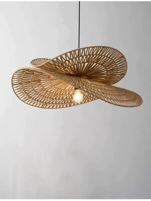 Suspension rotin design D60 cm