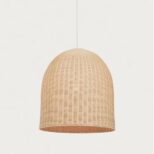 suspension cloche rotin 6