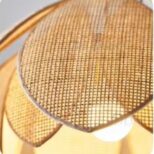 suspension rotin maille 1